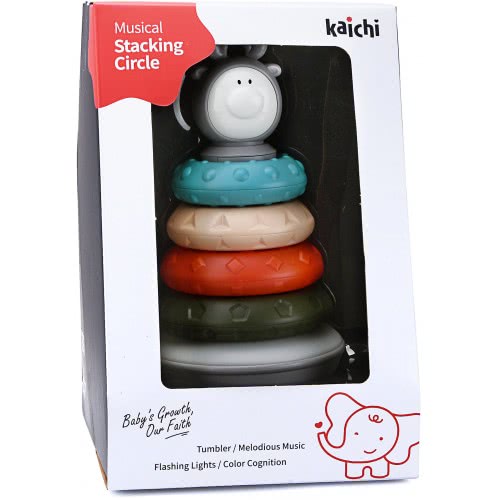 Toys-shop Choice Kaichi Pyramid With Music Stacking Circle JM087908 6990521879084