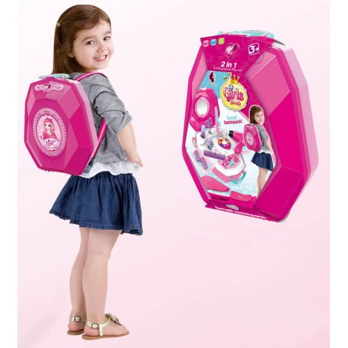 Toys-shop Choice Beauty Girls Small Backpack 2In1 Set JX048117 6990521481171