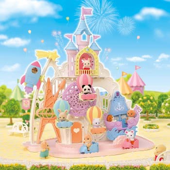 Epoch Sylvanian Families Baby Amusement Park Πάρκο Διασκέδασης Για Μωρά 5537 5054131055373
