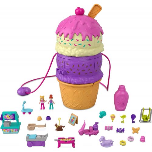 Mattel Polly Pocket Spin And Surprise Playground HBF14 / HBF15 887961986822