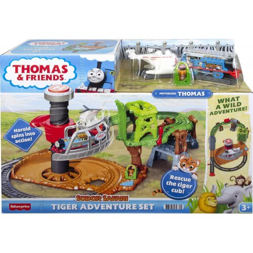 Mattel Top Train - Rescue Tiger Adventure Set GXH06 887961956894