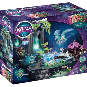 Playmobil Adventures Of Ayuma Magical Energy Source With Fairies, Light And Fog Effect, Toy For Ages 7+ 70800 4008789708007