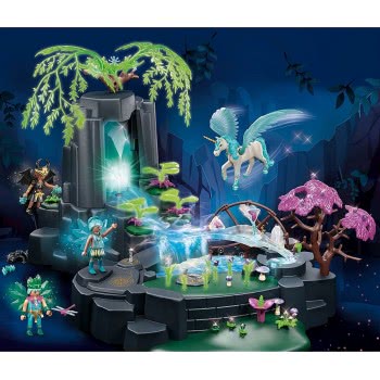 Playmobil Adventures Of Ayuma Magical Energy Source With Fairies, Light And Fog Effect, Toy For Ages 7+ 70800 4008789708007