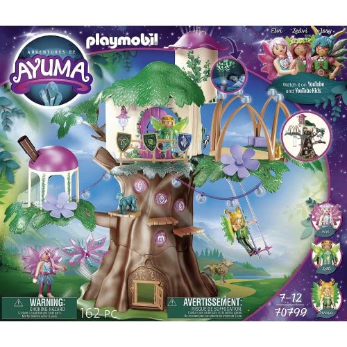 Playmobil Adventures Of Ayuma Νεραϊδένιο Δεντρόσπιτο 70799 4008789707994