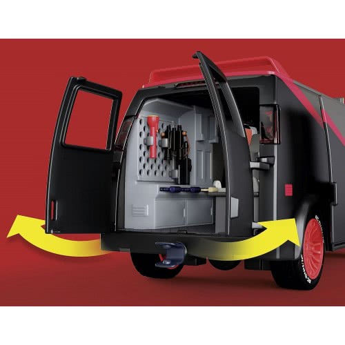Playmobil The A-Team Van, Iconic Design, For A-Team Fans, Collectors And Children, Ages 5 – 99 70750 4008789707505