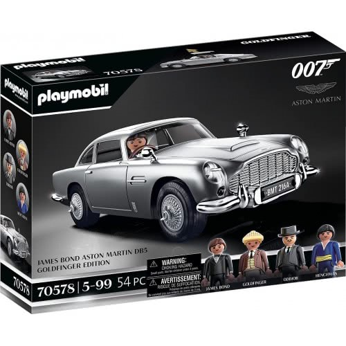 Playmobil James Bond Aston Min Db5 - Goldfinger Edition, For James Bond Fans 70578 4008789705785