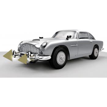 Playmobil James Bond Aston Min Db5 - Goldfinger Edition, For James Bond Fans 70578 4008789705785
