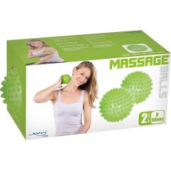 John Massage Ball Set, 2 X 9Cm 30816 4006149308164