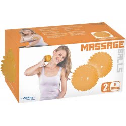 John Massage Ball Set, 2 X 7Cm 30814 4006149308140