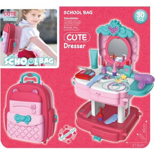 Toys-shop Choice Bowa Τουαλέτα Ομορφιάς Φορητή Σε Βαλιτσάκι JX046961 6990521469612