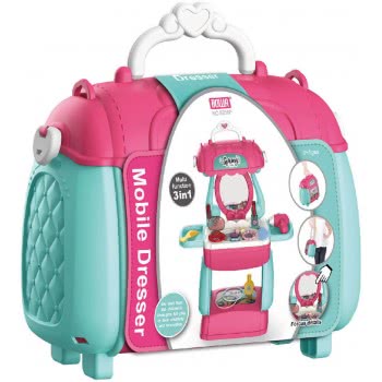 Toys-shop Choice Bowa Φορητή Τουαλέτα Ομορφιάς Σετ Με 26 Αξεσουάρ JX046288 6990521462880