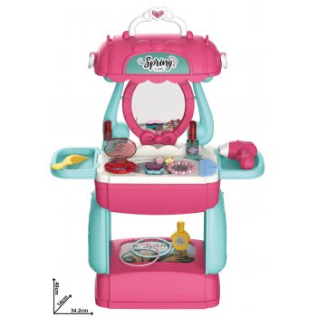 Toys-shop Choice Bowa Φορητή Τουαλέτα Ομορφιάς Σετ Με 26 Αξεσουάρ JX046288 6990521462880