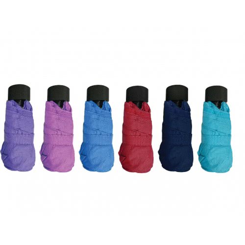 chanos Ομπρέλα Trend Unisex 5-Section Απλή Χειροκίνητη 48cm Ύφασμα Pongee Μονόχρωμη 0254 5203199002540