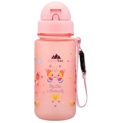 AlpinTec Παγούρι Kids 400Ml Space - Πεταλούδα Με Καλαμάκι C-400FL-BU 4891833259125