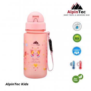 AlpinTec Water Cantee Kids 400Ml - Butterfly C-400FL-BU 4891833259125