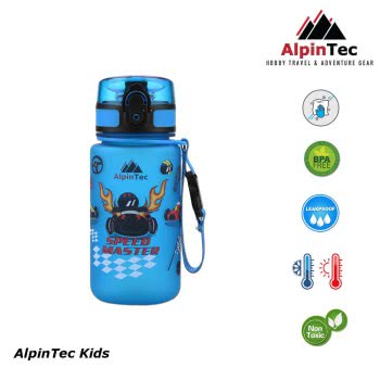 AlpinTec Παγούρι 350ml Blue Cars C-350BE-CA 4897014271009