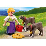 Playmobil Αγρότισσα Με Μοσχαράκια 4778 4008789047786