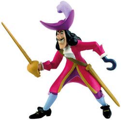 BULLYLAND Μινιατούρα Captain Hook Peter Pan /6/240/HK 12651 4007176126516