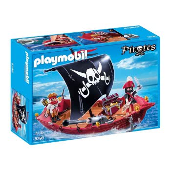 Playmobil Πειρατική Βάρκα Με Πανί 5298 4008789052988