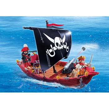 Playmobil Πειρατική Βάρκα Με Πανί 5298 4008789052988
