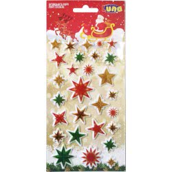 LUNA OFFICE Softs Christmas 10X22ek Puffy Glitter 000621136 5205698449031