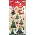LUNA OFFICE Softs Christmas 10X22ek Puffy Glitter 000621136 5205698449031