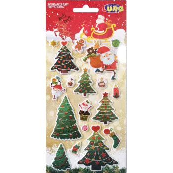 LUNA OFFICE Softs Christmas 10X22ek Puffy Glitter 000621136 5205698449031