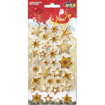 LUNA OFFICE Softs Christmas 10X22ek Puffy Glitter 000621136 5205698449031