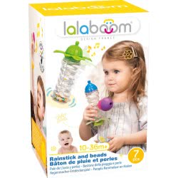 Lalaboom Βρεφικός Εκπαιδευτικός Κύλινδρος Με Ήχο Βροχής Χάντρες Αξεσουάρ 7 Τμχ Για 1036 Μηνών 1000-86163 4897067861639