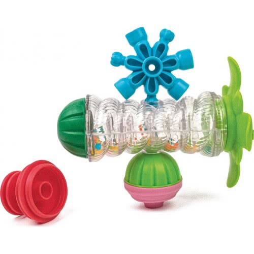 Lalaboom Educational Baby Toddler Rainstick And Beads 7 Pcs For 10-36 Months 1000-86163 4897067861639