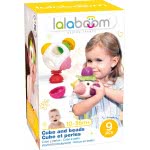 Lalaboom Educational Baby Toddler Cube And Beads 9 Pcs For 10-36 Months 1000-86161 4897067861615