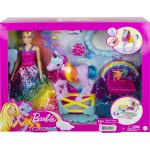Mattel Dreamtopia Unicorn Pet Playset With Barbie Princess Doll GTG01 887961914061