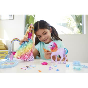 Mattel Dreamtopia Unicorn Πριγκίπισσα Και Μονόκερος GTG01 887961914061