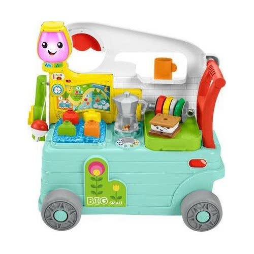 Mattel Laugh Learn 3 In 1 On The Go Camper Smart Stages Εκπαιδευτικό Τροχόσπιτο HCK81 194735012503