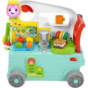 Mattel Laugh Learn 3 In 1 On The Go Camper Smart Stages Εκπαιδευτικό Τροχόσπιτο HCK81 194735012503