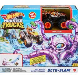 Mattel Hot Wheels Monster Trucks Mt - Hero Play Octo Slam GYL09 / GYL11 887961974751