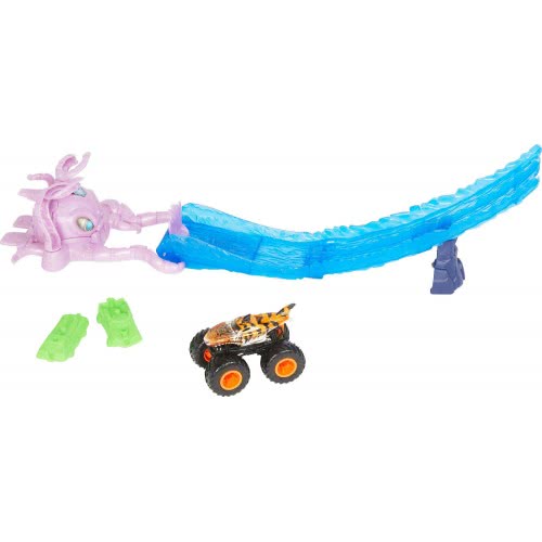 Mattel Hot Wheels Monster Trucks Mt - Hero Play Octo Slam GYL09 / GYL11 887961974751