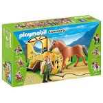 Playmobil Άλογο Fjord Με Στάβλο 5517 4008789055170