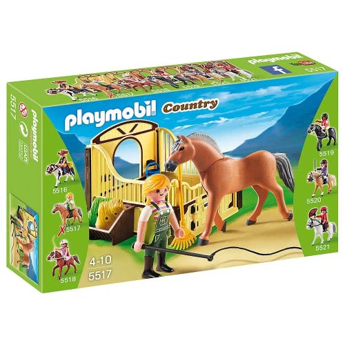 Playmobil Άλογο Fjord Με Στάβλο 5517 4008789055170