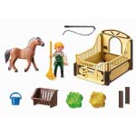 Playmobil Άλογο Fjord Με Στάβλο 5517 4008789055170
