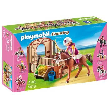 Playmobil Αραβικό Άλογο Με Στάβλο 5518 4008789055187