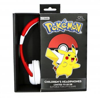 otl technologies Pokemon Pokeball Childrens Wired Headphones  5055371622981