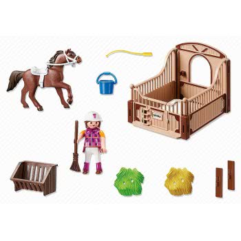 Playmobil Αραβικό Άλογο Με Στάβλο 5518 4008789055187