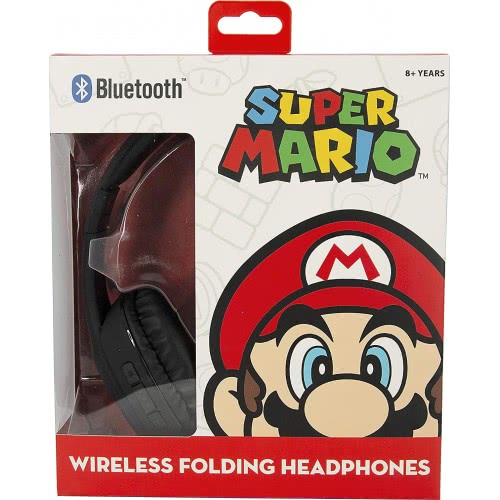 otl technologies Super Mario Icon Wireless Folding Headphones  5055371621892