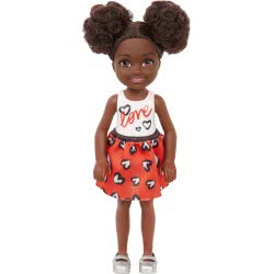 Mattel Barbie Chelsea Doll - Heart Print Skirt DWJ33 / GXT35 887961961935