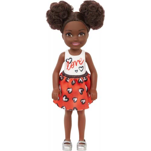 Mattel Barbie Chelsea Doll - Heart Print Skirt Τσέλσι και Φίλες DWJ33 / GXT35 887961961935