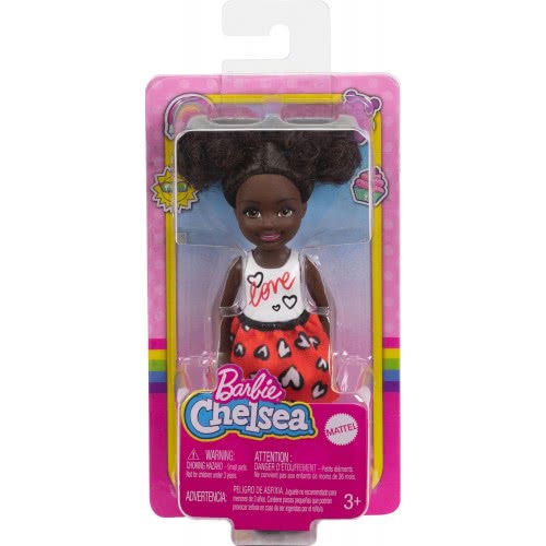Mattel Barbie Chelsea Doll - Heart Print Skirt DWJ33 / GXT35 887961961935