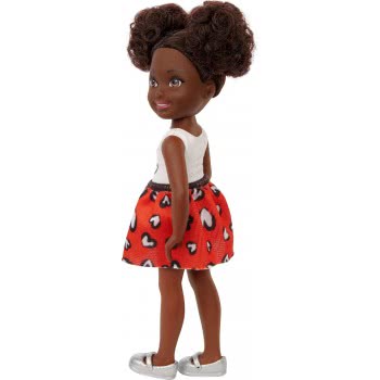 Mattel Barbie Chelsea Doll - Heart Print Skirt Τσέλσι και Φίλες DWJ33 / GXT35 887961961935