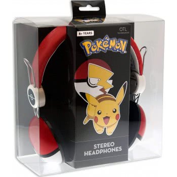 otl technologies Wired Pokemon Headphones Ενσύρματα Ακουστικά Pokemon - Poke Ball Design  5055371619271