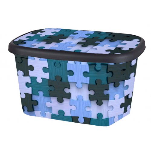Epam Plastic Box 50Lt 53x40x32 Puzzle M-11851 5204558378139